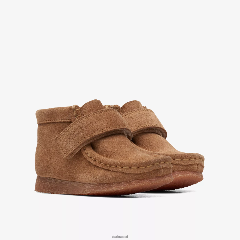 XFL6JJ1014 nisu seemisnahk Clarks wallabee saapa väikelaps