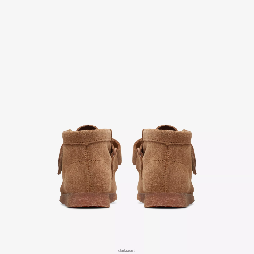 XFL6JJ1014 nisu seemisnahk Clarks wallabee saapa väikelaps