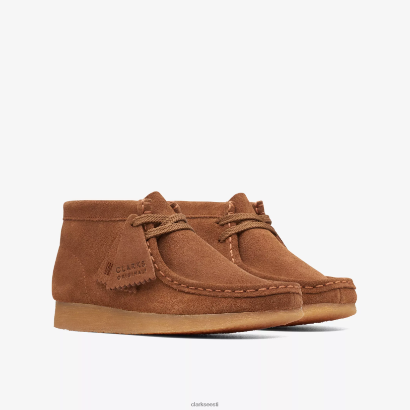 XFL6JJ996 cola suede Clarks wallabee boot vanem