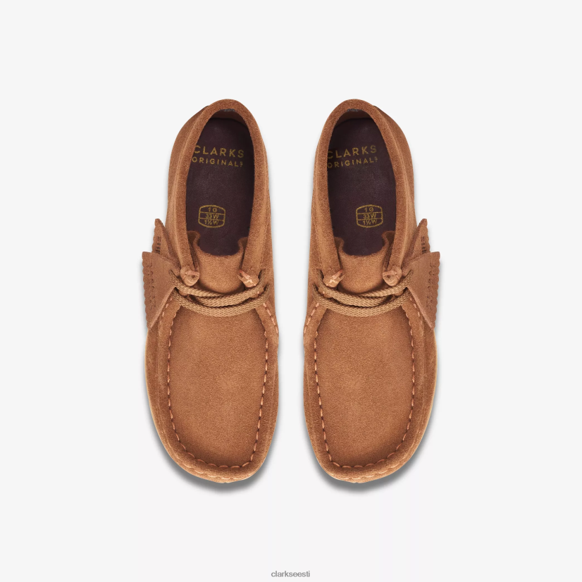 XFL6JJ996 cola suede Clarks wallabee boot vanem