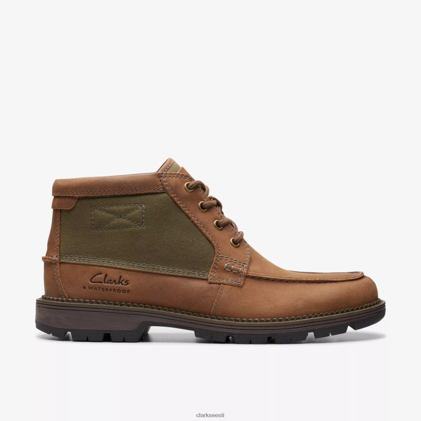 XFL6JJ909 pruun kombinatsioon Clarks maplewalk moc