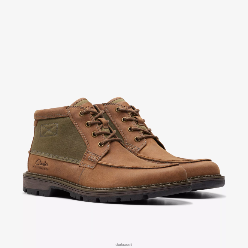 XFL6JJ909 pruun kombinatsioon Clarks maplewalk moc