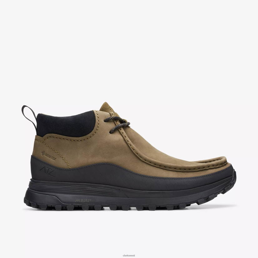 XFL6JJ917 tume oliivipuu nubuk Clarks atl trek seinasaabas gore-tex