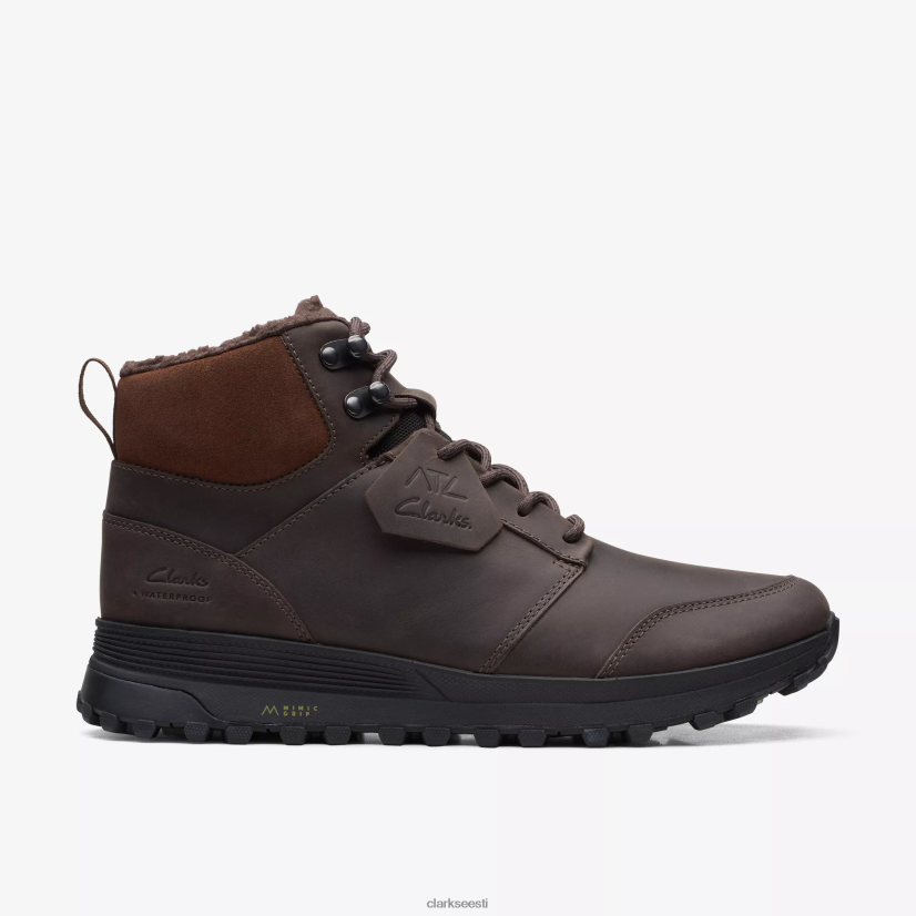 XFL6JJ860 pruun soojajooneline nahk Clarks atl trek up veekindel