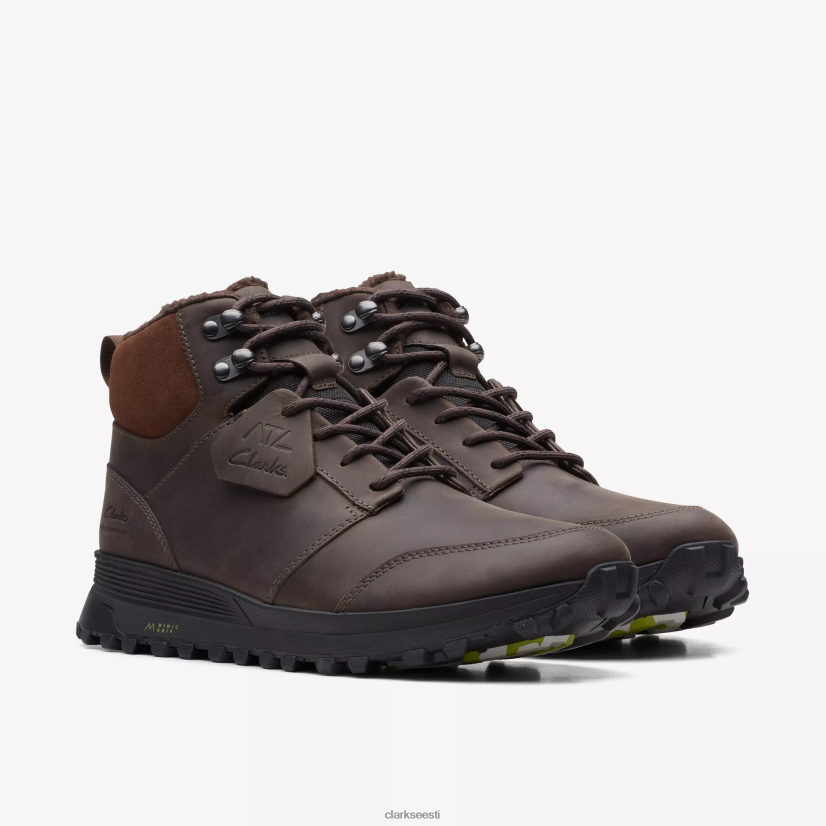 XFL6JJ860 pruun soojajooneline nahk Clarks atl trek up veekindel