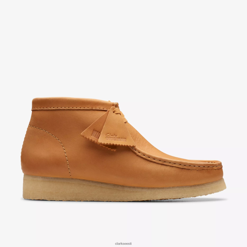 XFL6JJ656 keskpruun nahk Clarks wallabee saabas