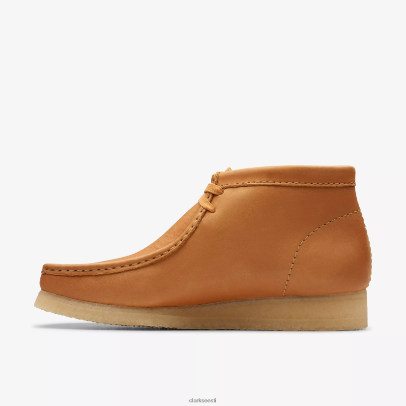 XFL6JJ656 keskpruun nahk Clarks wallabee saabas