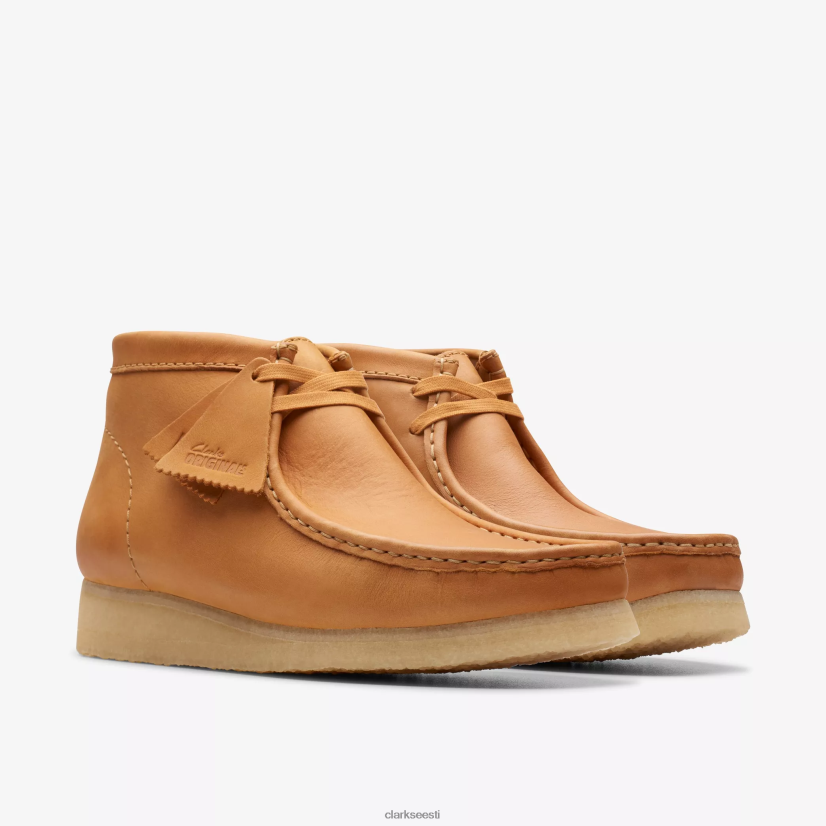 XFL6JJ656 keskpruun nahk Clarks wallabee saabas