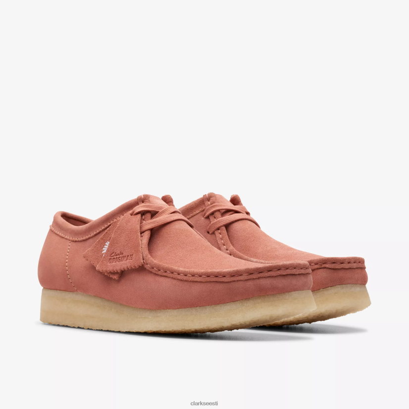 XFL6JJ660 terrakota seemisnahk Clarks wallabee