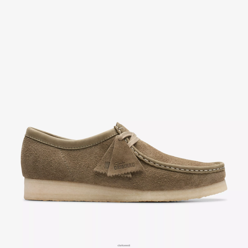 XFL6JJ662 kahvatu khakivärvi seemisnahk Clarks wallabee