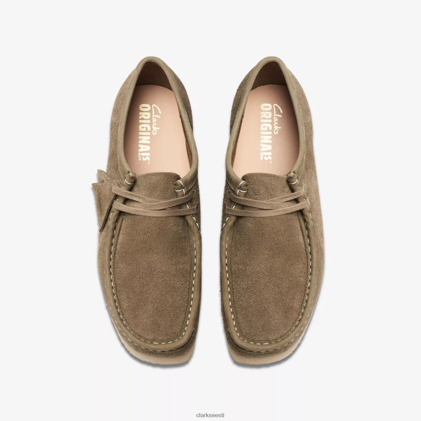 XFL6JJ662 kahvatu khakivärvi seemisnahk Clarks wallabee