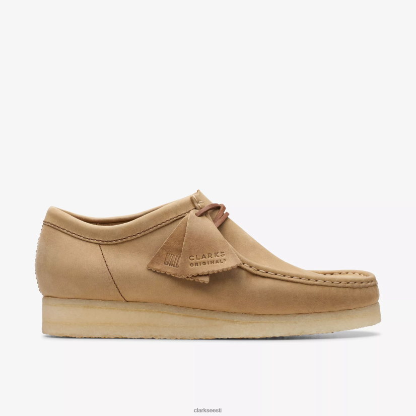 XFL6JJ663 pruun nahk Clarks wallabee