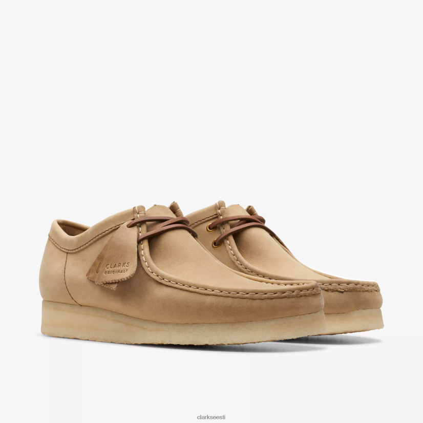 XFL6JJ663 pruun nahk Clarks wallabee