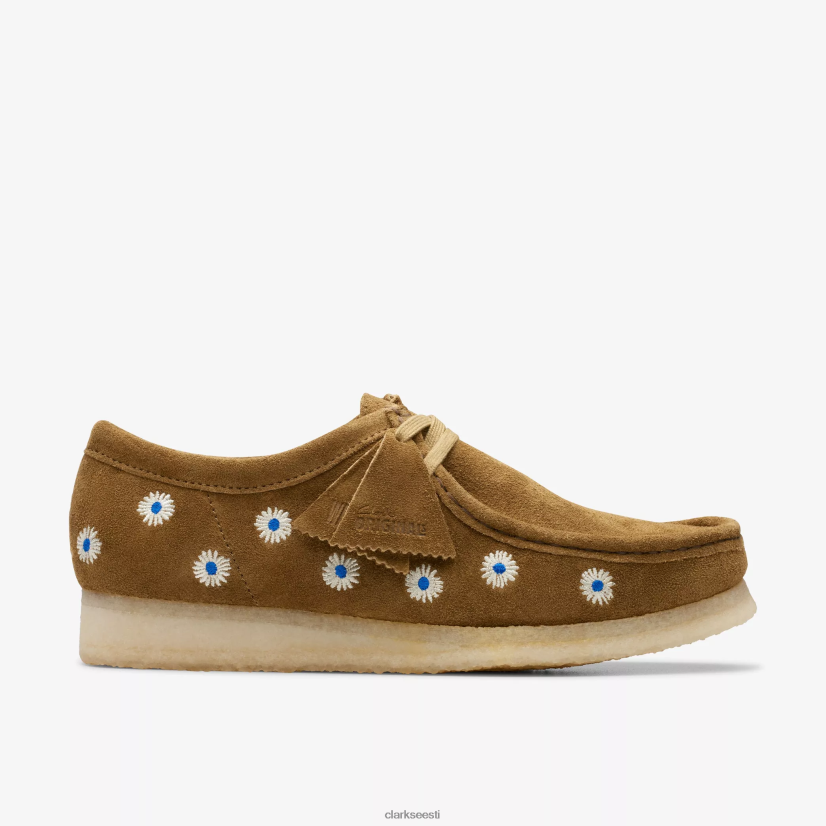 XFL6JJ667 tume oliivipuu tikandid Clarks wallabee