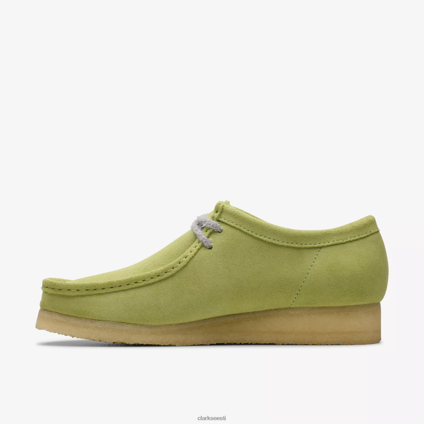 XFL6JJ672 määratlemata Clarks wallabee kahvatu laimi seemisnahk