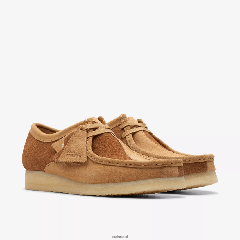 XFL6JJ676 määratlemata Clarks wallabee tan kombinatsioon