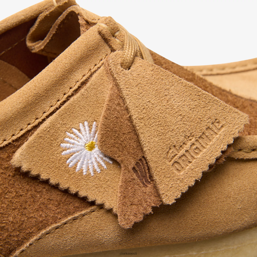 XFL6JJ676 määratlemata Clarks wallabee tan kombinatsioon