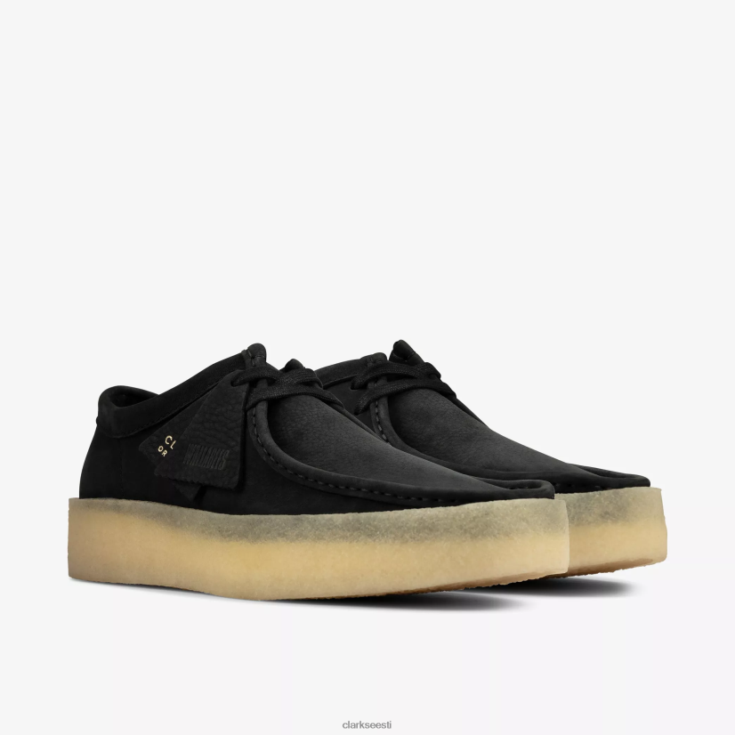 XFL6JJ678 must nubuk Clarks wallabee tass