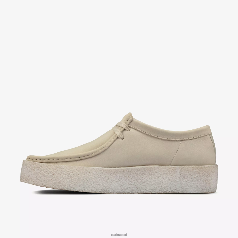 XFL6JJ680 valge nubuk Clarks wallabee tass