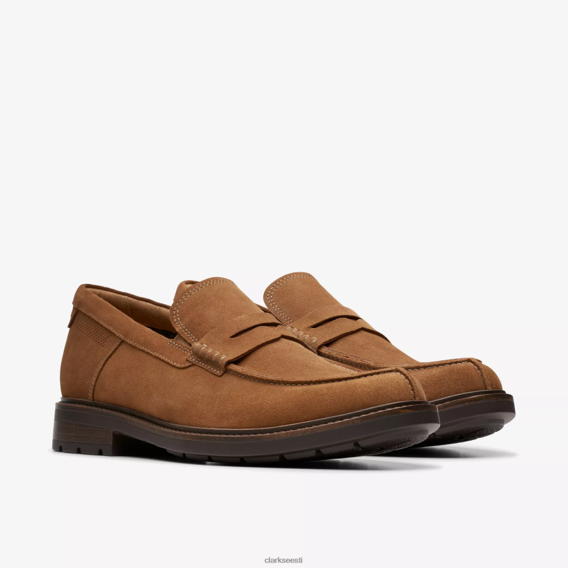 XFL6JJ738 cola suede Clarks un shire step