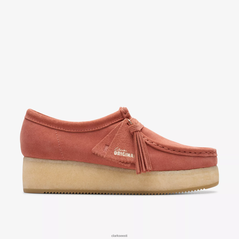 XFL6JJ577 terrakota seemisnahk Clarks wallacraft mesilane