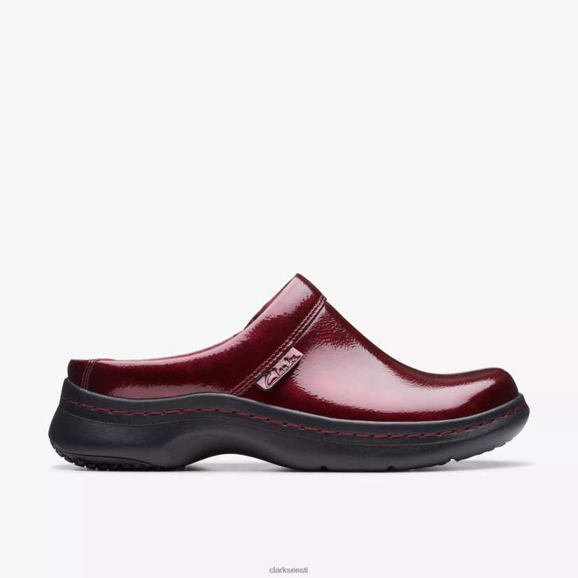 XFL6JJ558 Burgundia patent Clarks clarks pro ummistus