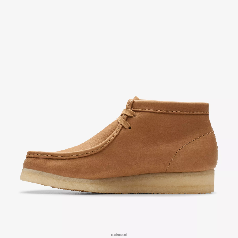 XFL6JJ378 keskpruun nahk Clarks wallabee saabas