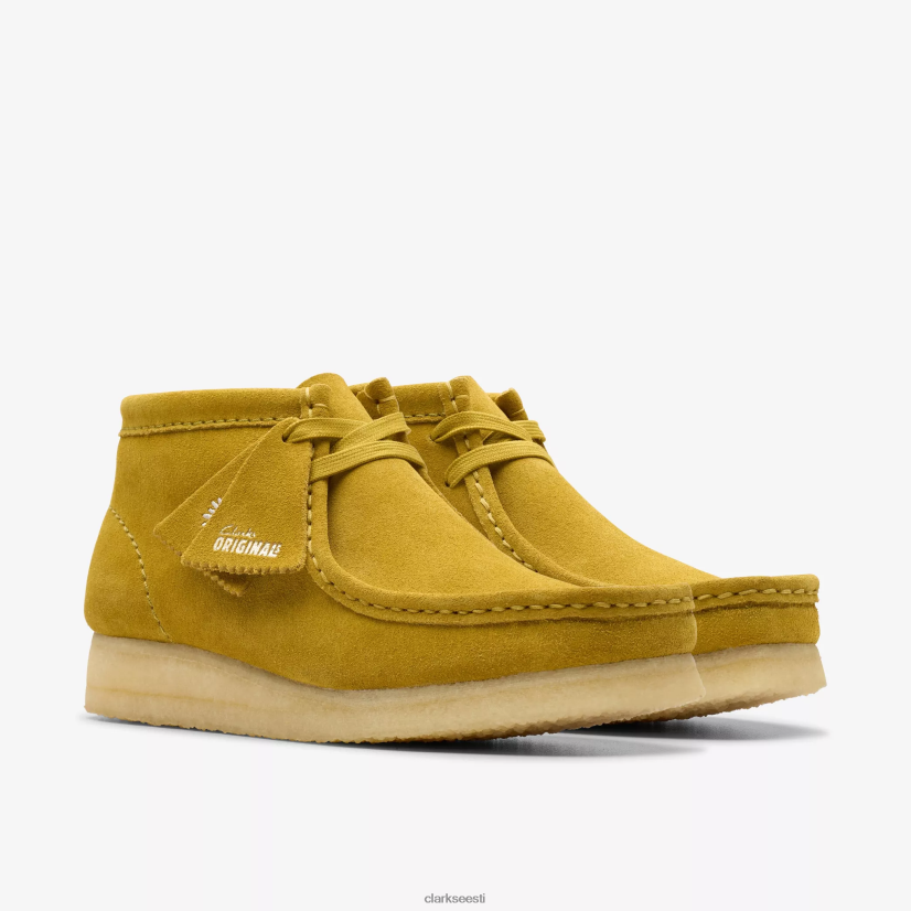 XFL6JJ379 oliivi seemisnahk Clarks wallabee saabas