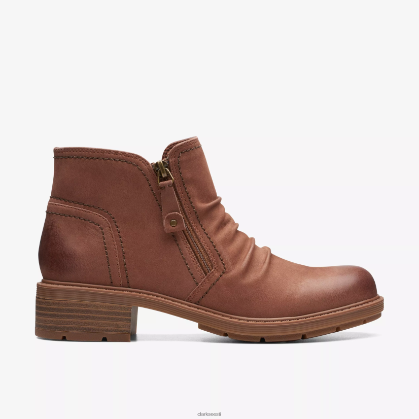 XFL6JJ401 tan nubuk Clarks koldetuvi