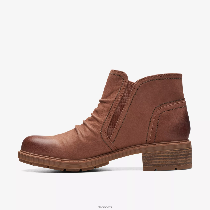 XFL6JJ401 tan nubuk Clarks koldetuvi