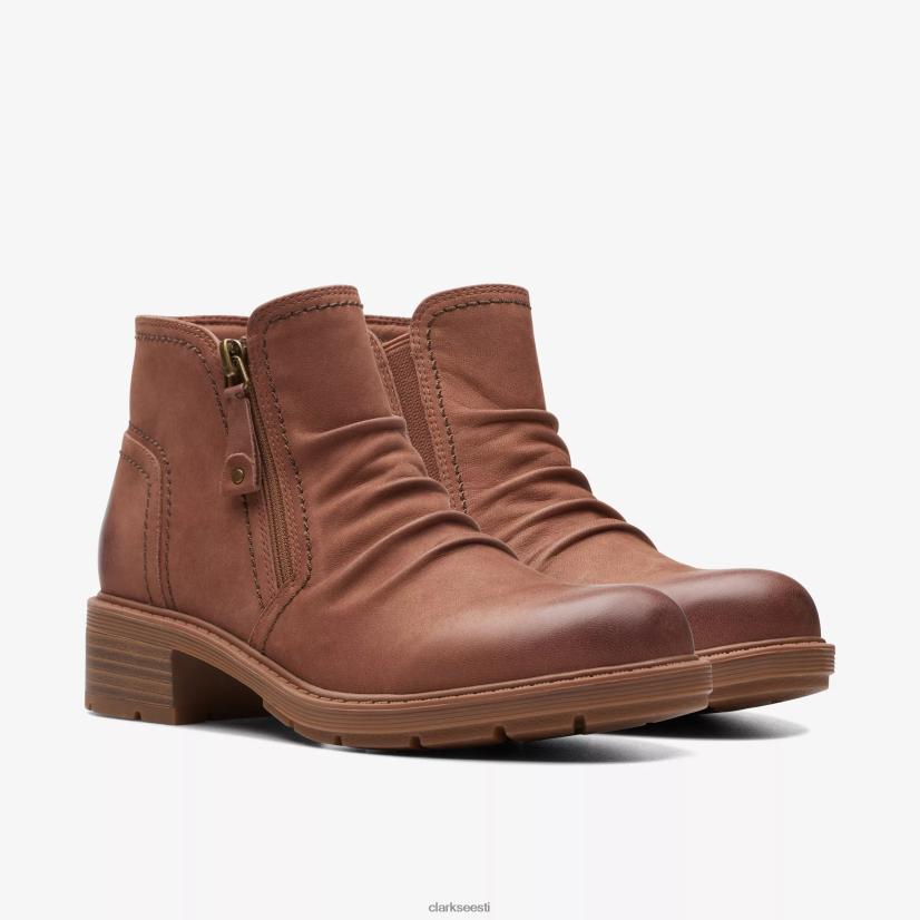 XFL6JJ401 tan nubuk Clarks koldetuvi