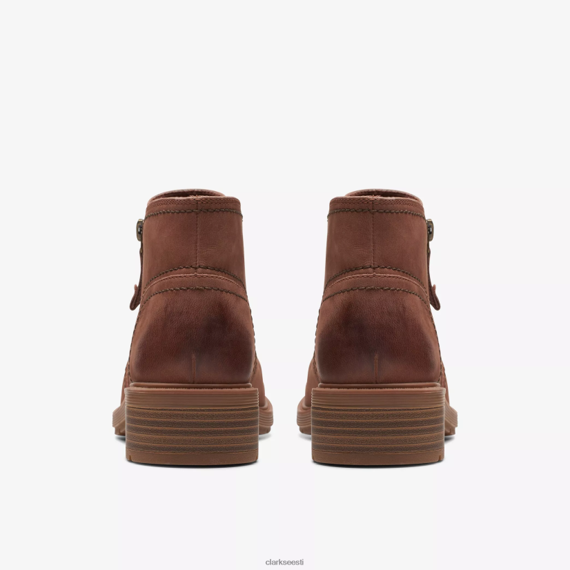 XFL6JJ401 tan nubuk Clarks koldetuvi