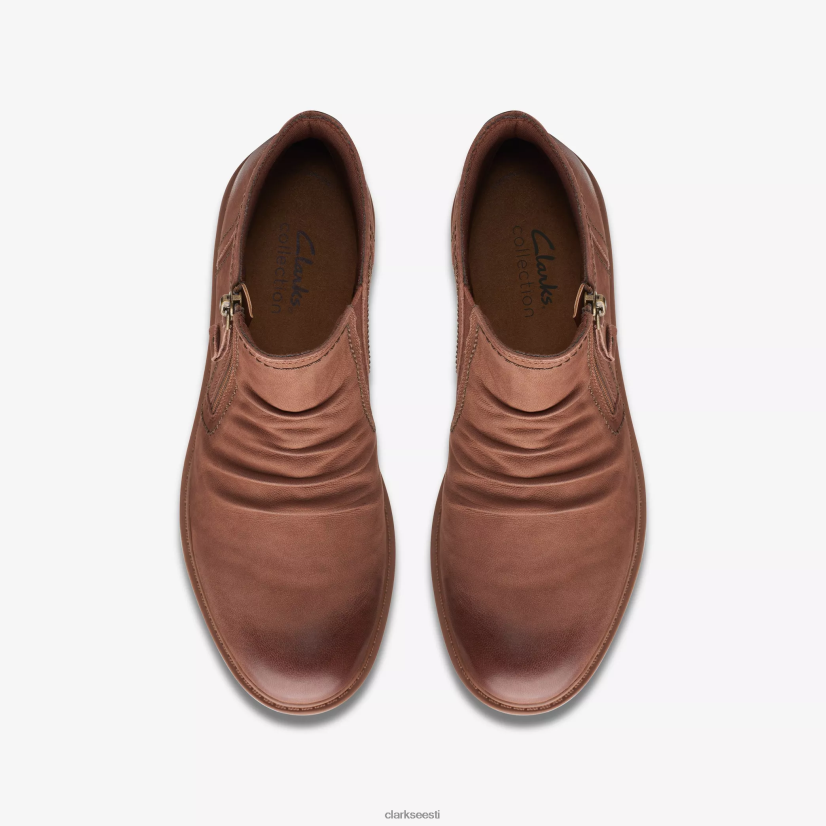 XFL6JJ401 tan nubuk Clarks koldetuvi