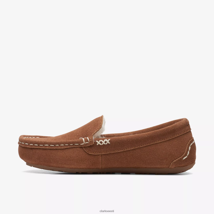 XFL6JJ607 tan Clarks rosaliahi kalliskivi