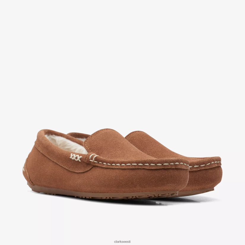 XFL6JJ607 tan Clarks rosaliahi kalliskivi